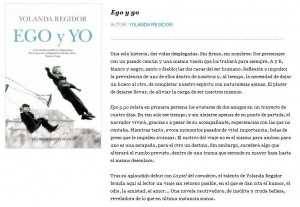 Ego y yo contraportada