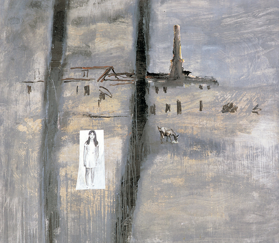 LA PRIMA DE BARCELONA (1993) tm/lienzo/165×195 cm
