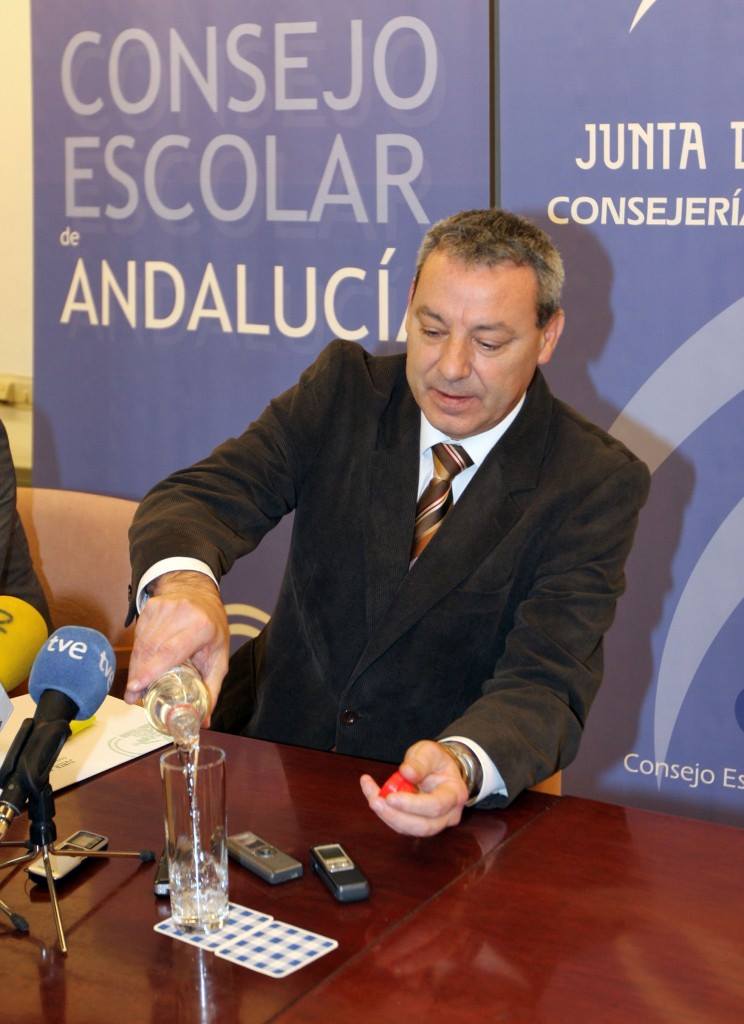El consejero de Educación de Andalucía. Foto: Ramón L. Pérez