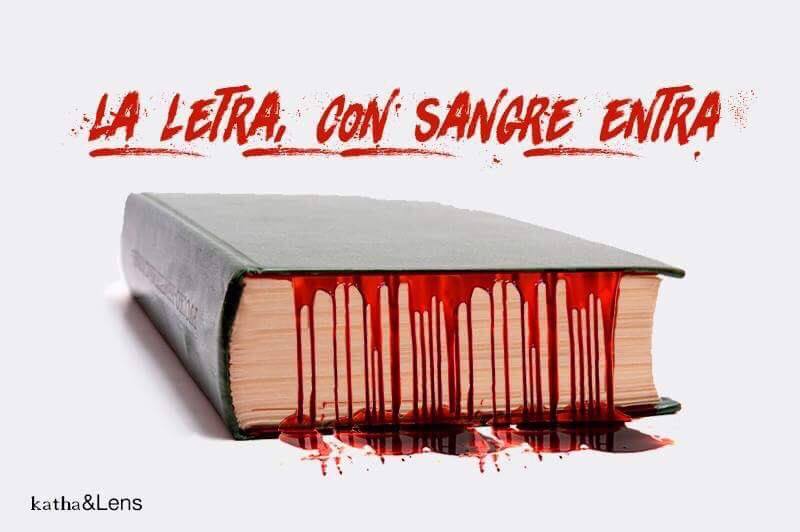 La letra con sangre entra Telegraph